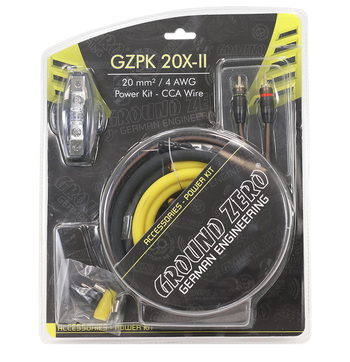 Ground Zero 20 mm2 cable kit image